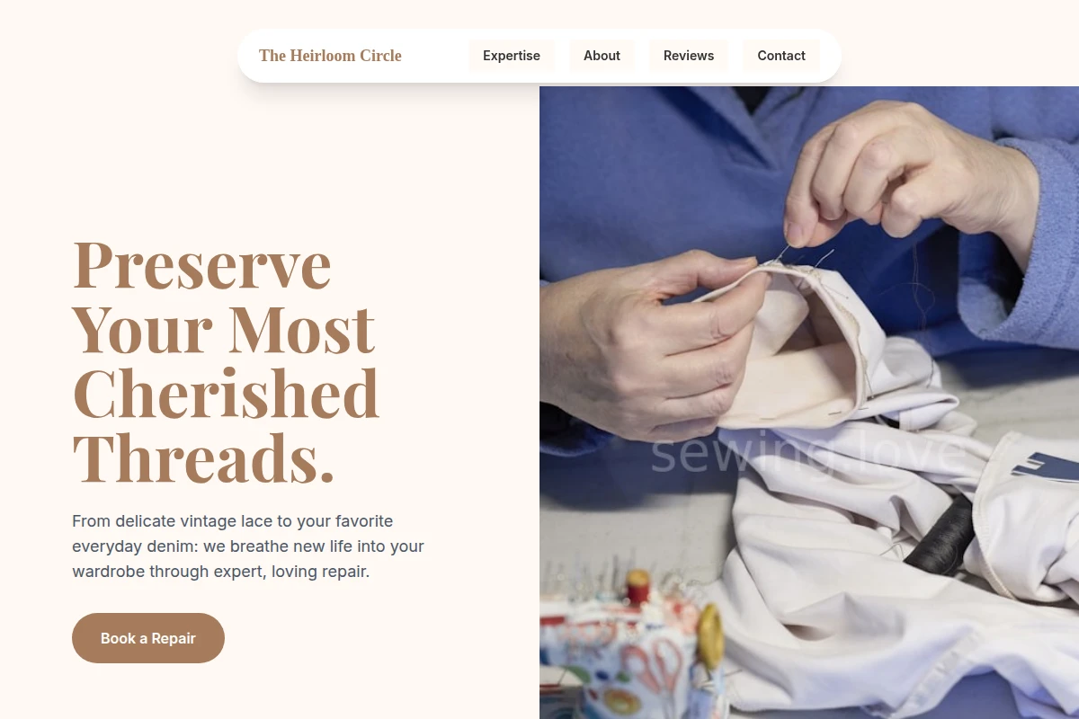 Thread Sewing Repair