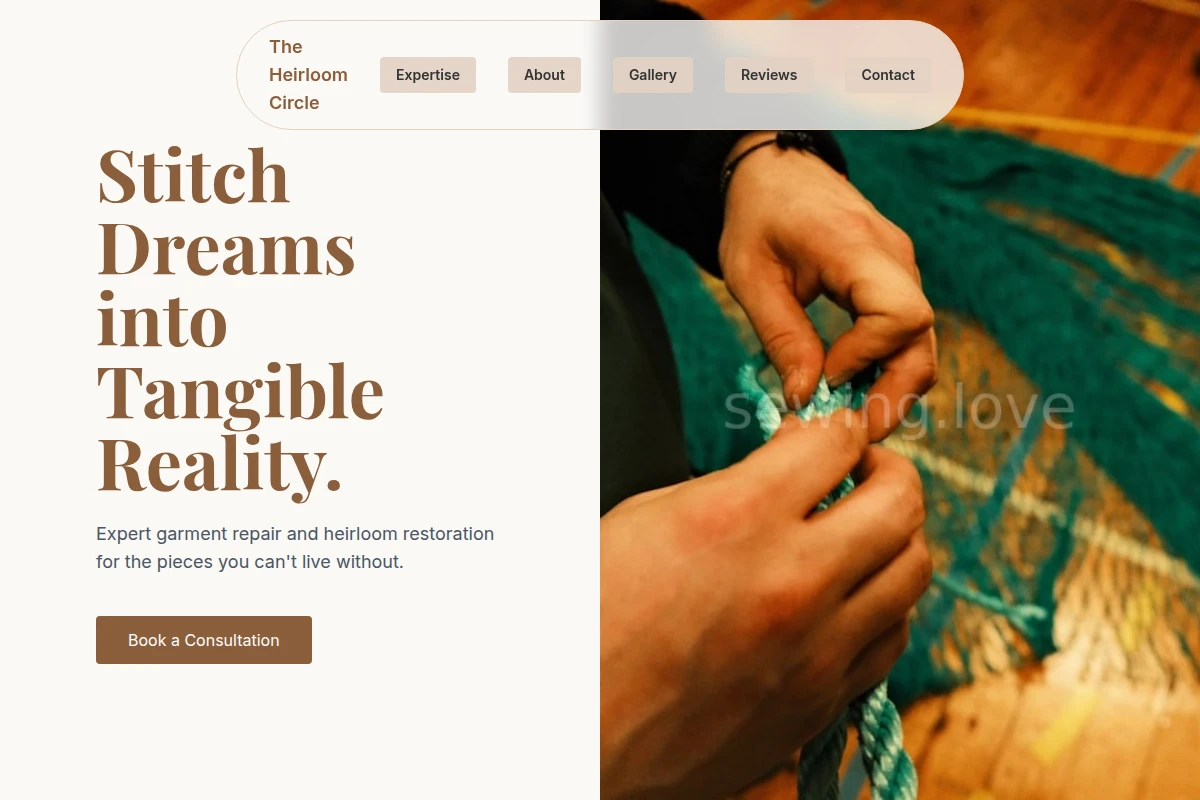 Gingham Sewing Repair